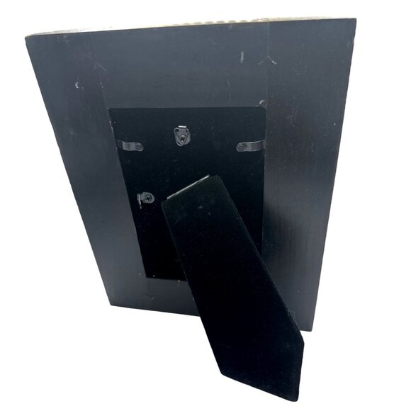 Vintage Rustic Crafted Wooden Frame Walnut Finish Western Cabin Inspo - Picture 5 of 5